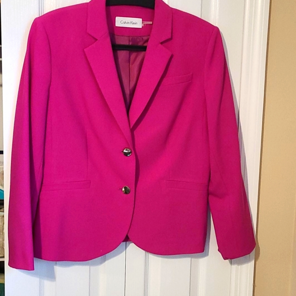 Calvin Klein Jacket - Fuschia Size